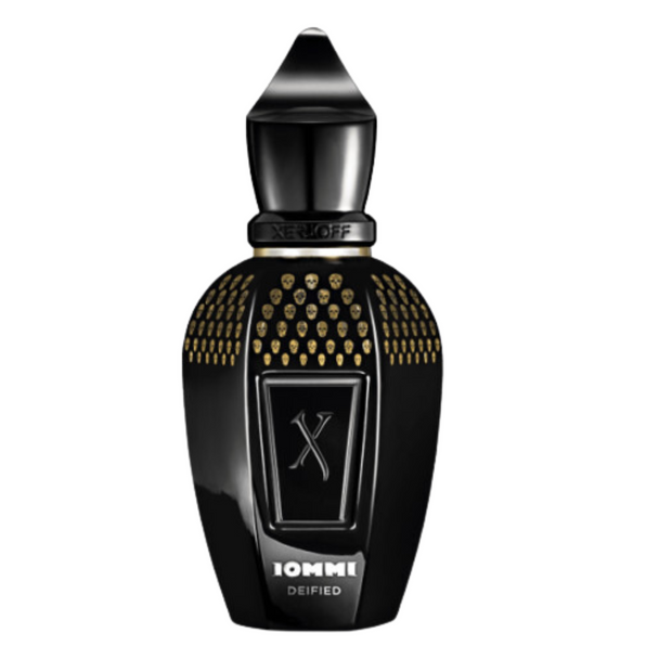Deified Tony Iommi perfume black bottle 