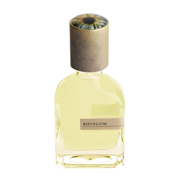 Risvelium Orto Parisi Perfume bottle labeled 'Risvelium' on a white background