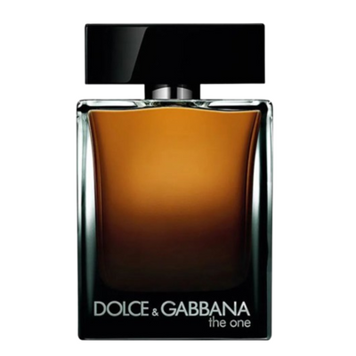 A bottle of Dolce&Gabbana The One men's eau de parfum fragrance.