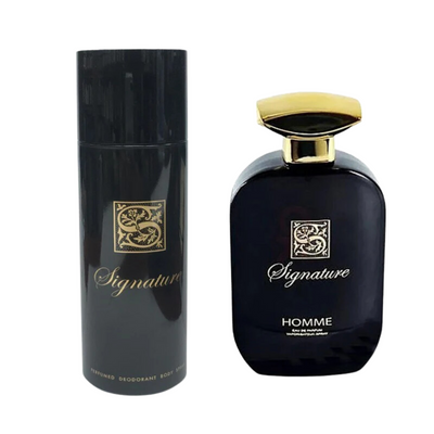 SET SIGNATURE HOMME BLACK